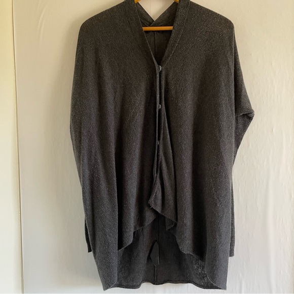 Jarbo Gray Long Sleeve Button Down Cardigan Size 38 EU - Picture 4 of 10